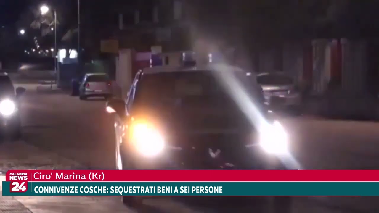 Cirò Marina (Kr): Connivenze cosche. Sequestrati beni a sei persone