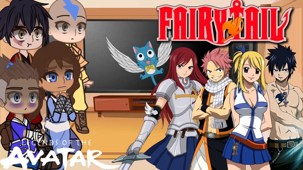 Avatar The Legend of Aang react to Fairytale#1/?||Gacha Life||🇬🇧🇷🇺