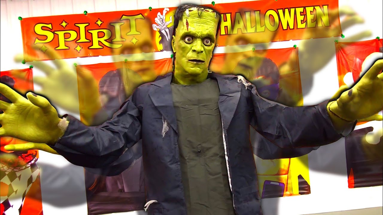 IT'S ALIVE! UNBOXING THE ENORMOUS FRANKENSTEIN ANIMATRONIC from HOME DEPOT