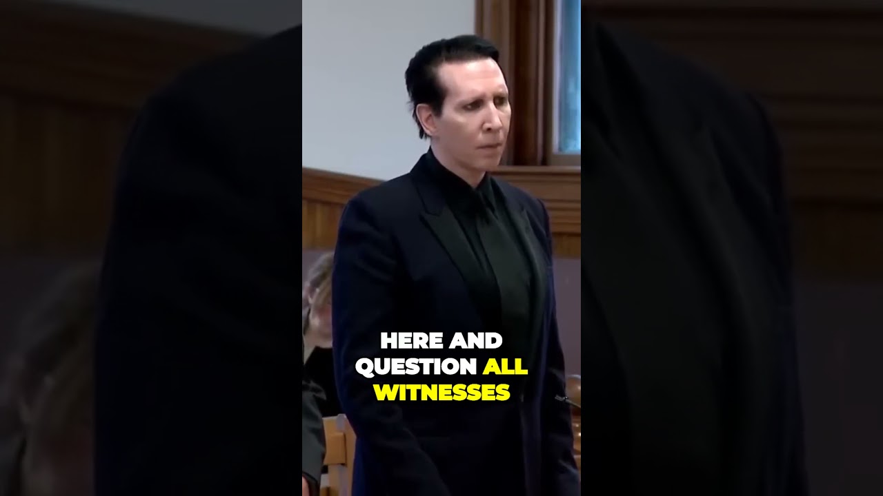 #shorts  ⚡ Marilyn Manson Fined and Sentenced!   #MarilynManson #CourtDrama #RockControversy