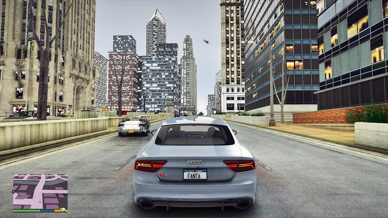 GTA 5 Chicago ►RTX 3080 RAY TRACING 8k 60fps Ultra Graphics Mod! GTA 6 Level PC Graphics!