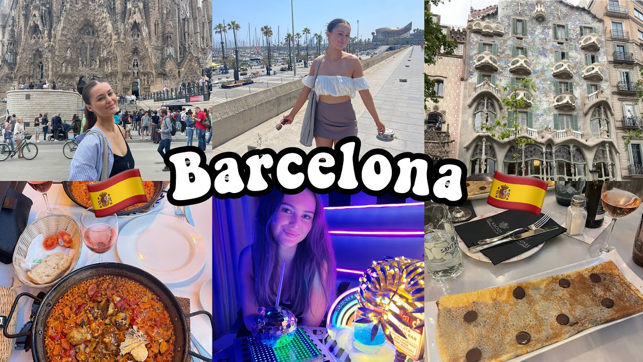 BARCELONA VLOG!!!! | lots of yummy food