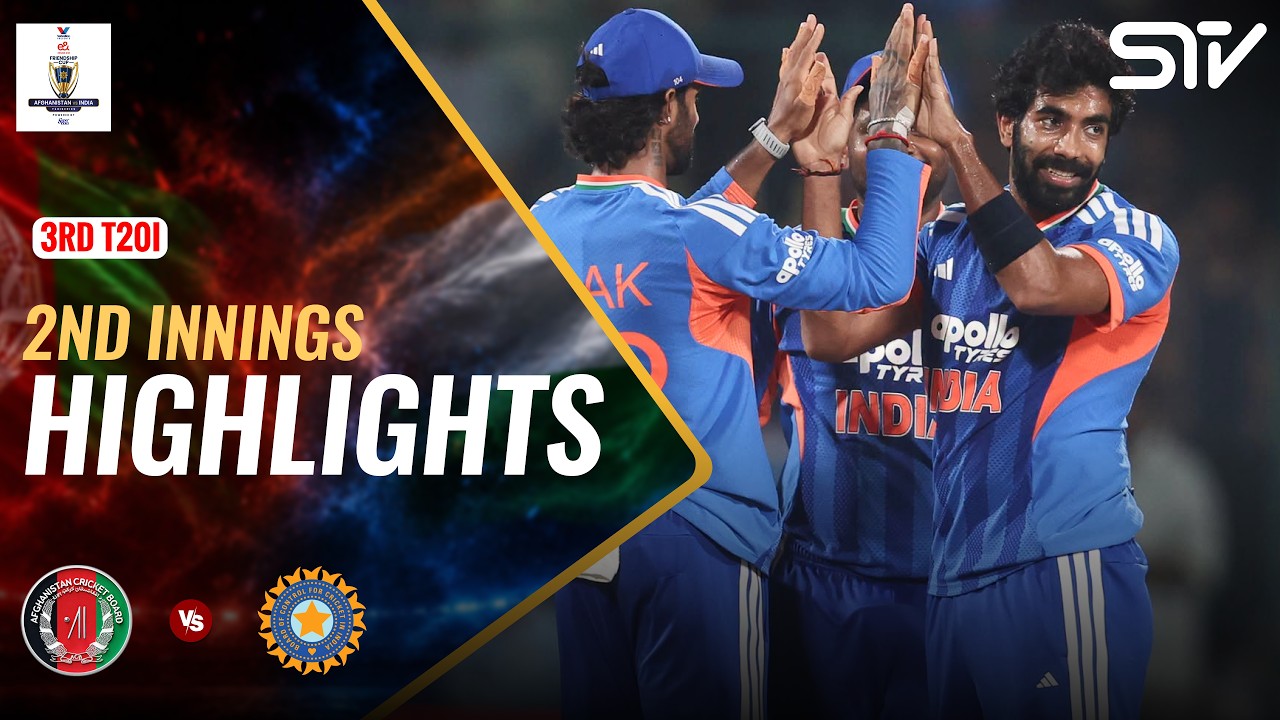 2nd Innings Highlights | Afghanistan vs India | Match 03 | T20I Series 2026 | ACB | M9N1K