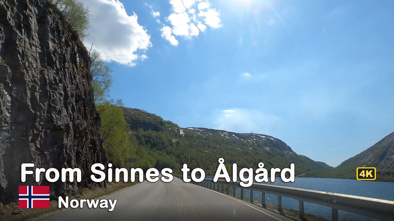 Sinnes To Ålgård In Norway 🇳🇴 | Scenic Road Trip In Stunning 4K