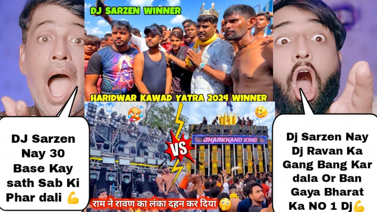 Dj sarzen Va Dj Ravan Final Battle In Haridwar 2024 | Dj Sarzen Become India No 1 Dj