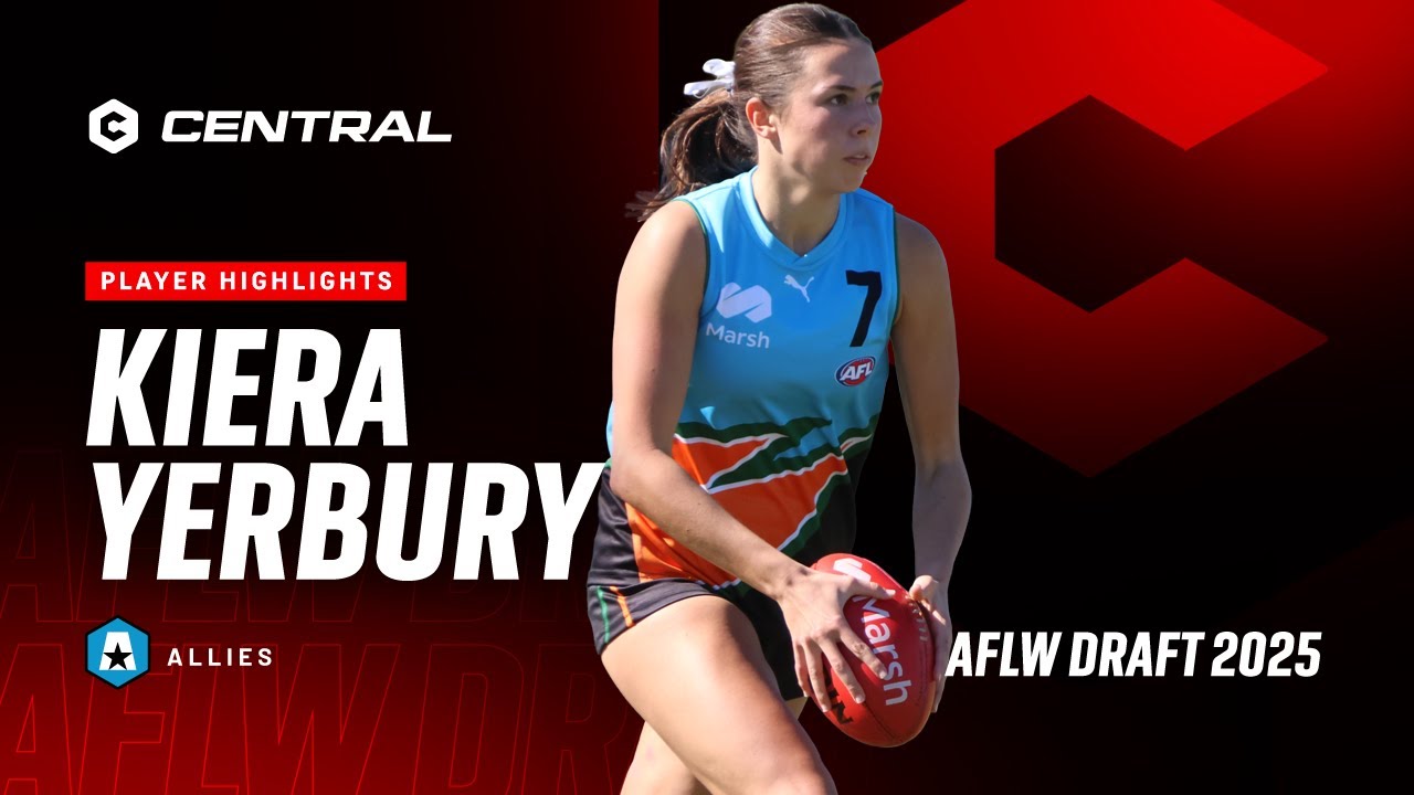 2025 AFLW Draft: Kiera Yerbury Player Highlights