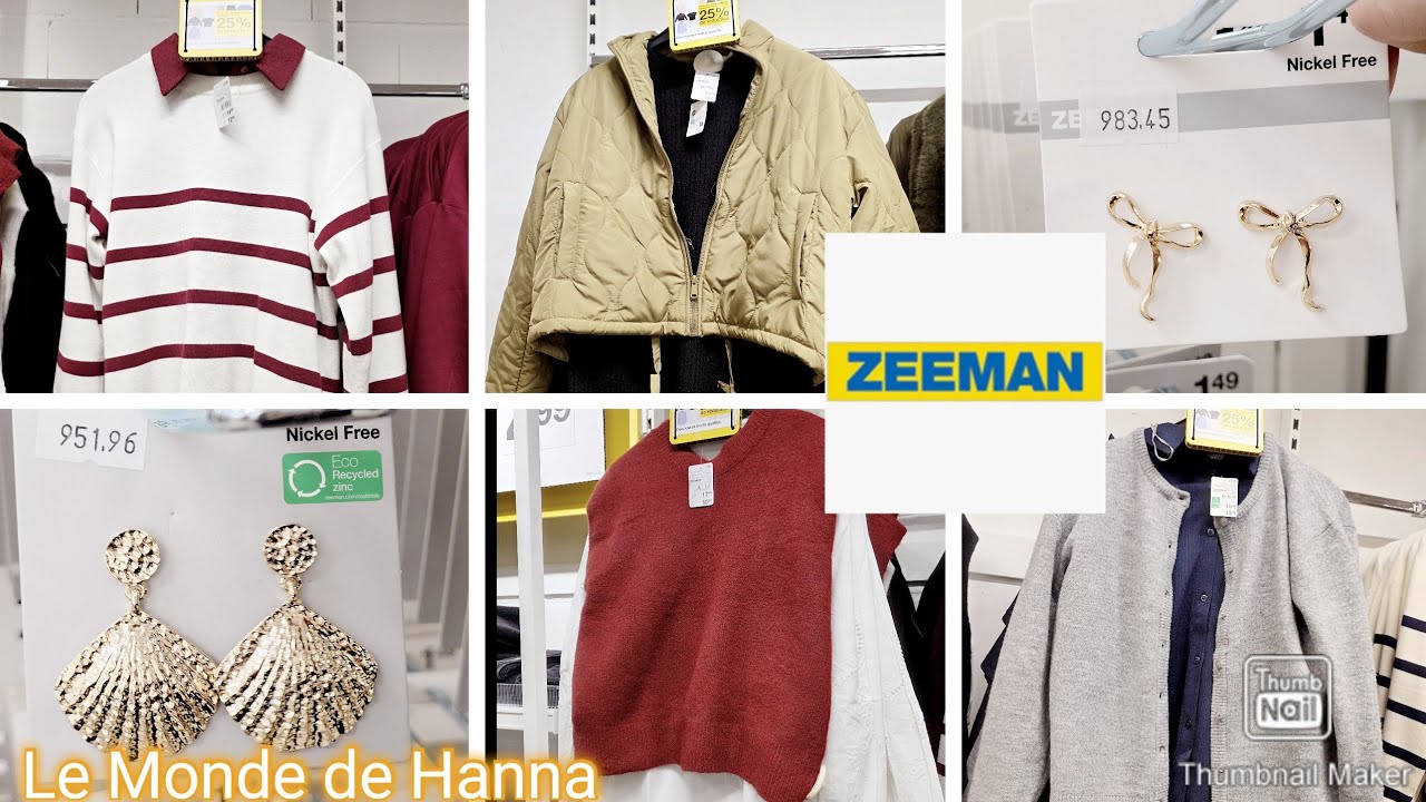 ZEEMAN ARRIVAGE 10-02 NOUVELLE COLLECTION FEMME 