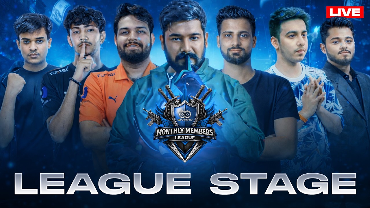 MONTHLY WARS S4 || LEAGUE STAGE LIVE || ESPORTSPRO