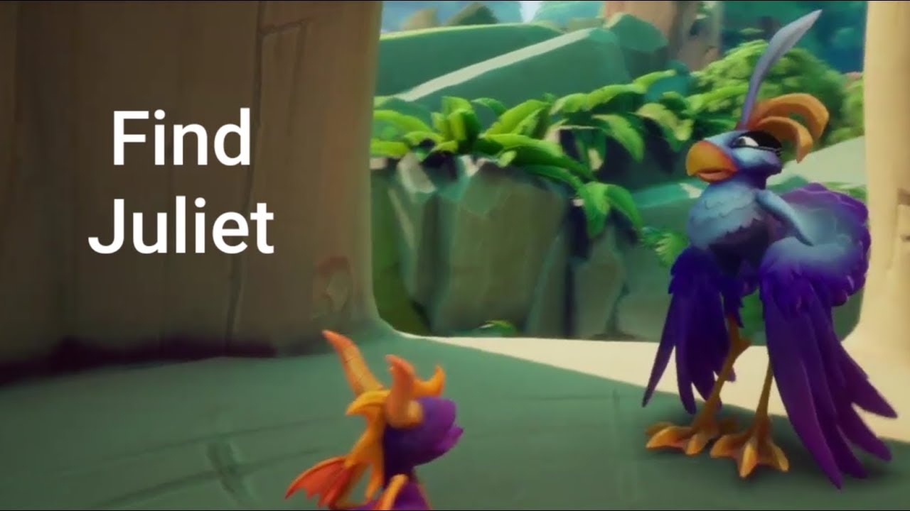 Spyro Ripto's Rage : Spyro Reignited Trilogy - Plant Seeds To Climb To Juliet