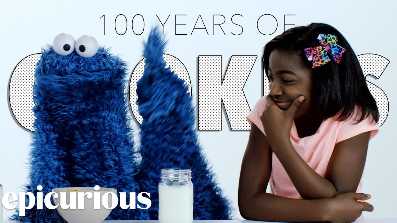 Kids Try 100 Years of Cookies with Cookie Monster