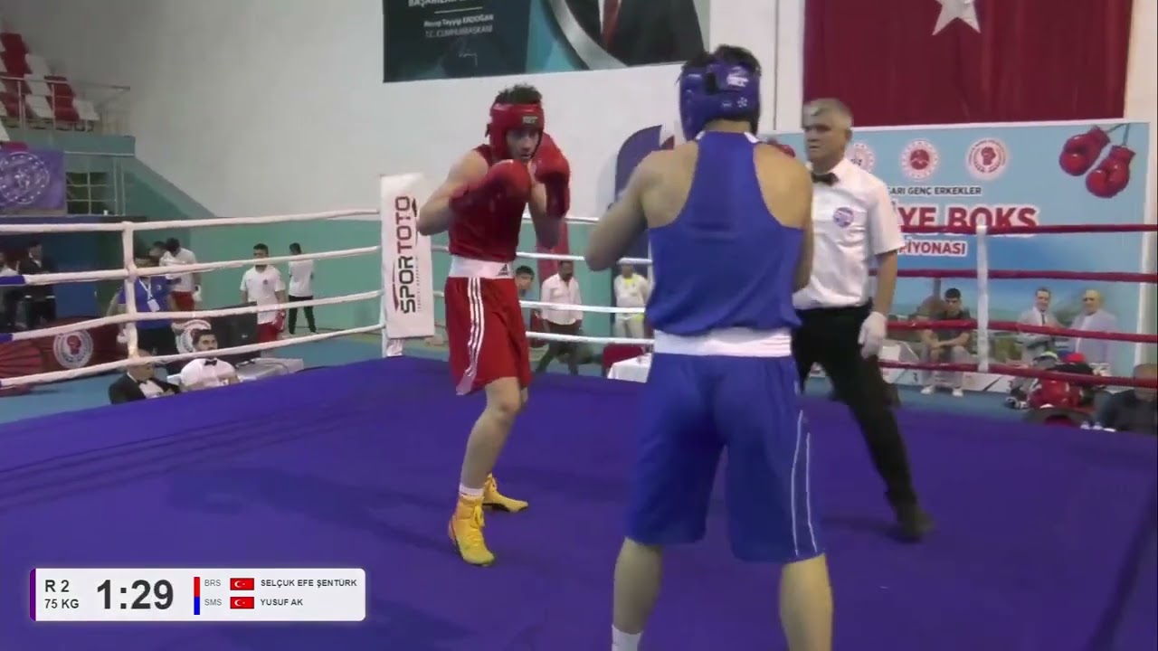 SELÇUK EFE ŞENTÜRK BURSA - YUSUF AK SAMSUN 75 KG Quarter Finals