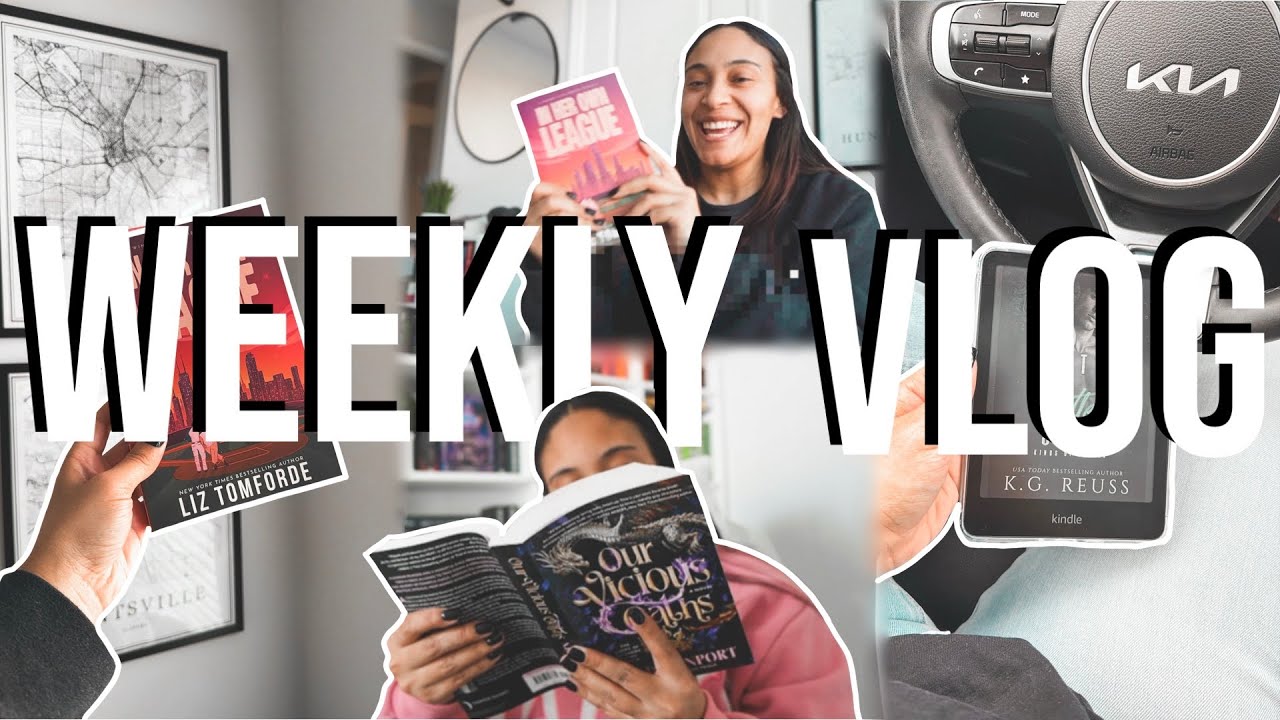 Weekly Reading Vlog 📚✨ | My First 5⭐️ Read, DNFs & Book Mail