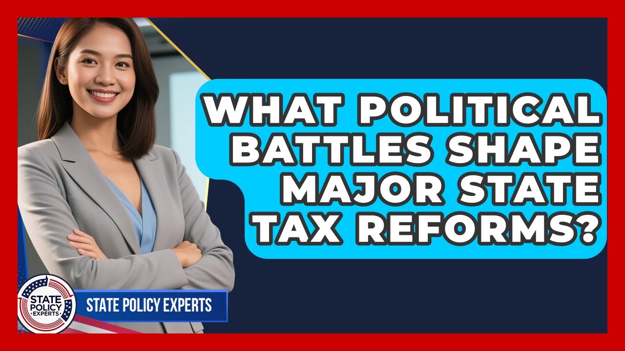 What Political Battles Shape Major State Tax Reforms? - State Policy Experts