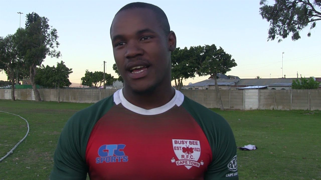 We were down in Langa at Blue Jets RFC training.