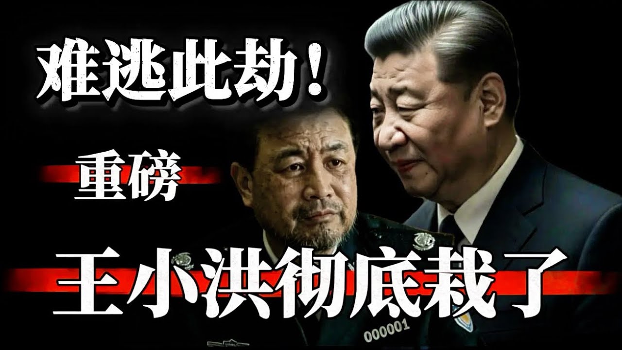 王小洪被拿下始末！心腹被干掉。他是如何失宠的？喉癌晚期不会平安落地。牵扯张又侠大案。出来混总是要还的。 #习近平 #王小洪 