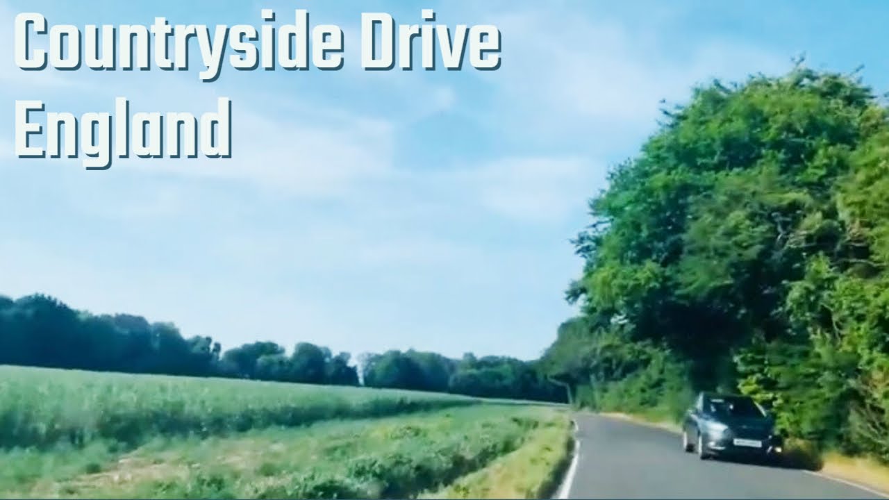 Countryside Drive in ENGLAND | UK Car Theory Test |Travel Vlog | Hazard Perception Practice (2022)