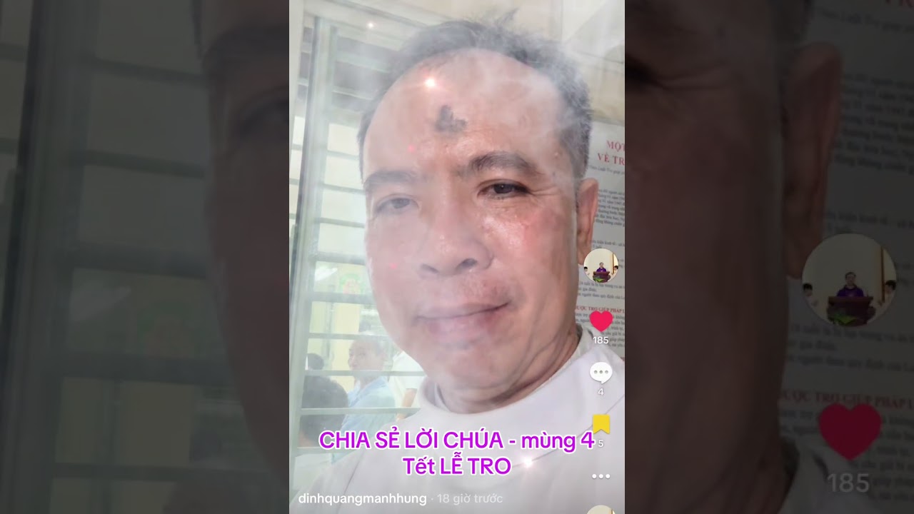 CHIA SẺ LỜI CHÚA - mùng 4 Tết LỄ TRO