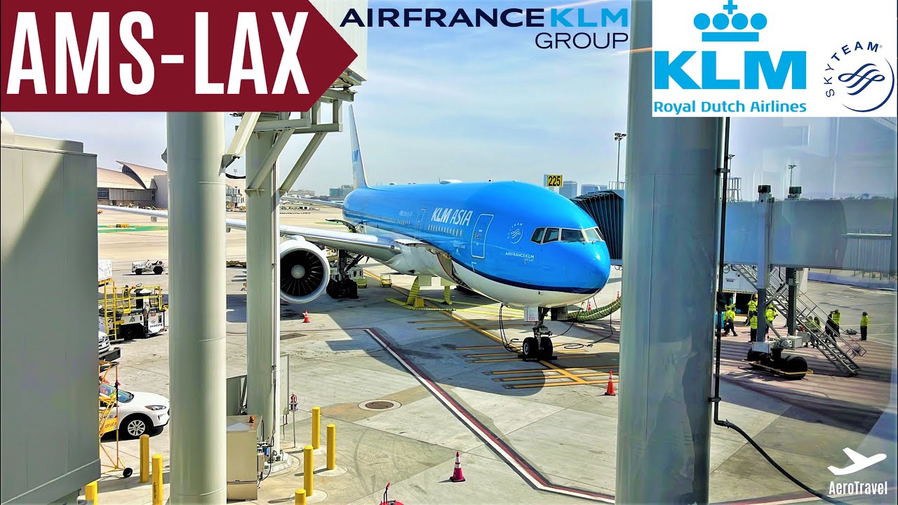 GOOD ECONOMY SERVICE | KLM BOEING 777-200er AMSTERDAM - LOS ANGELES  | TRIPREPORT | BEST WORST SEAT