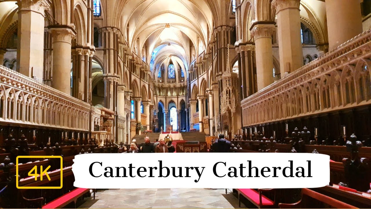 Canterbury Cathedral - Complete Virtual Tour Inside | Kent, England