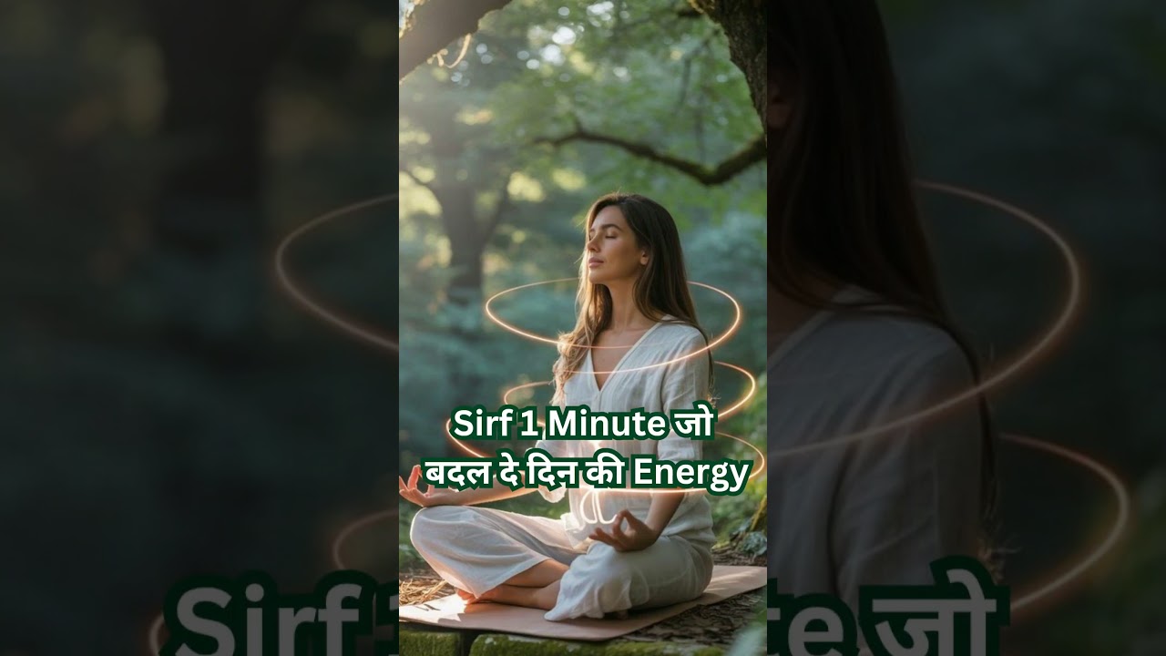 Sirf 1 Minute जो बदल दे दिन की Energy