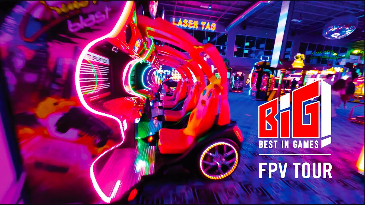Touring BIG! Best In Games, the new mega arcade in Ypsilanti 🛸 | FPV TOUR
