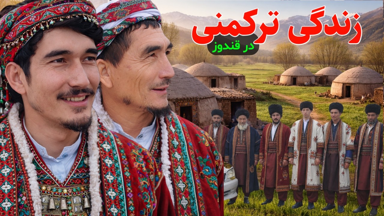 آغاز صبح در قعله‌ذال قندوز ، رسم و رواج مردم ترکمن در روستاهای افغانستان | #Turkmen #afghanistan