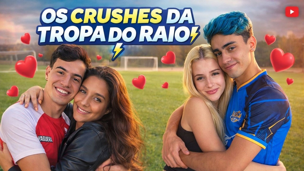 AS CRUSHS DA TROPA DO RAIO VOLTARAM! *teve beijo?