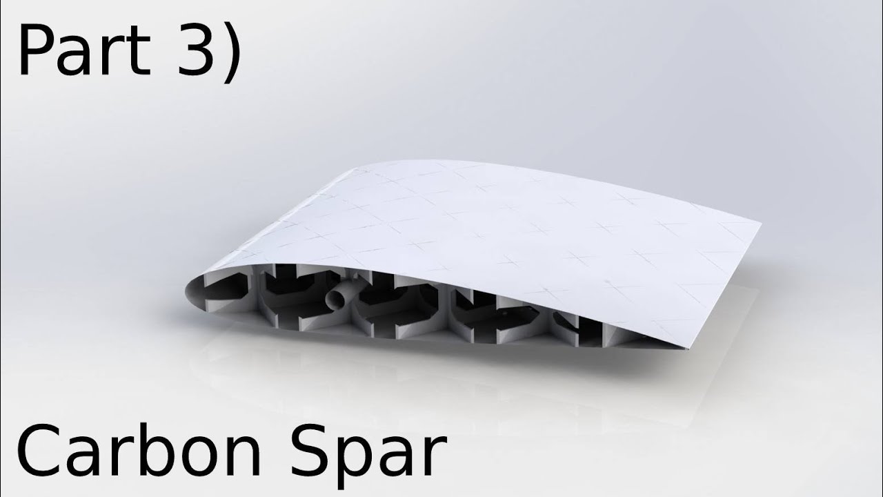 How to Design and 3D Print a RC Aircraft Wing (Adding Carbon Spar) Part 3