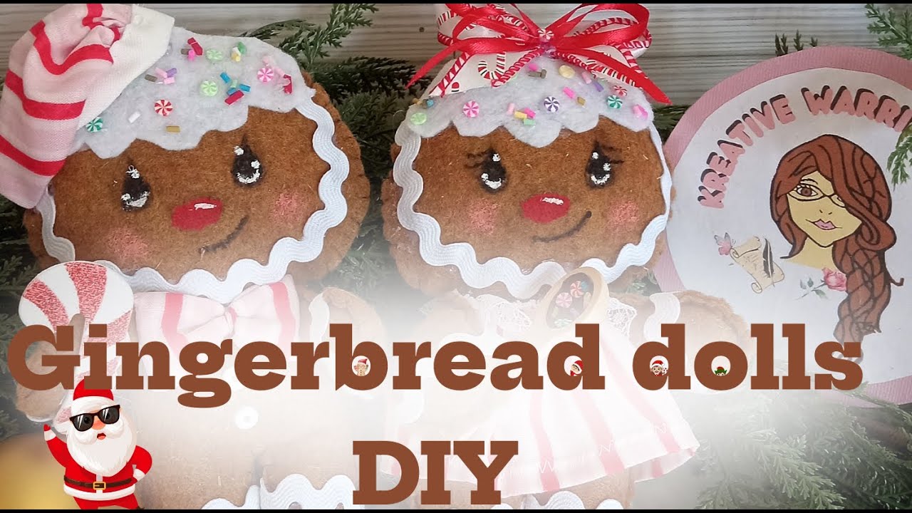 Gingerbread dolls DIY