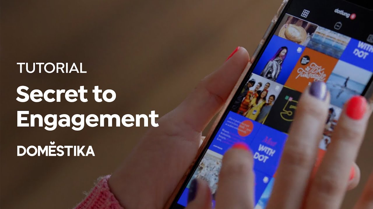 Instagram TUTORIAL | El Secreto del Engagement | Dot Lung | Domestika