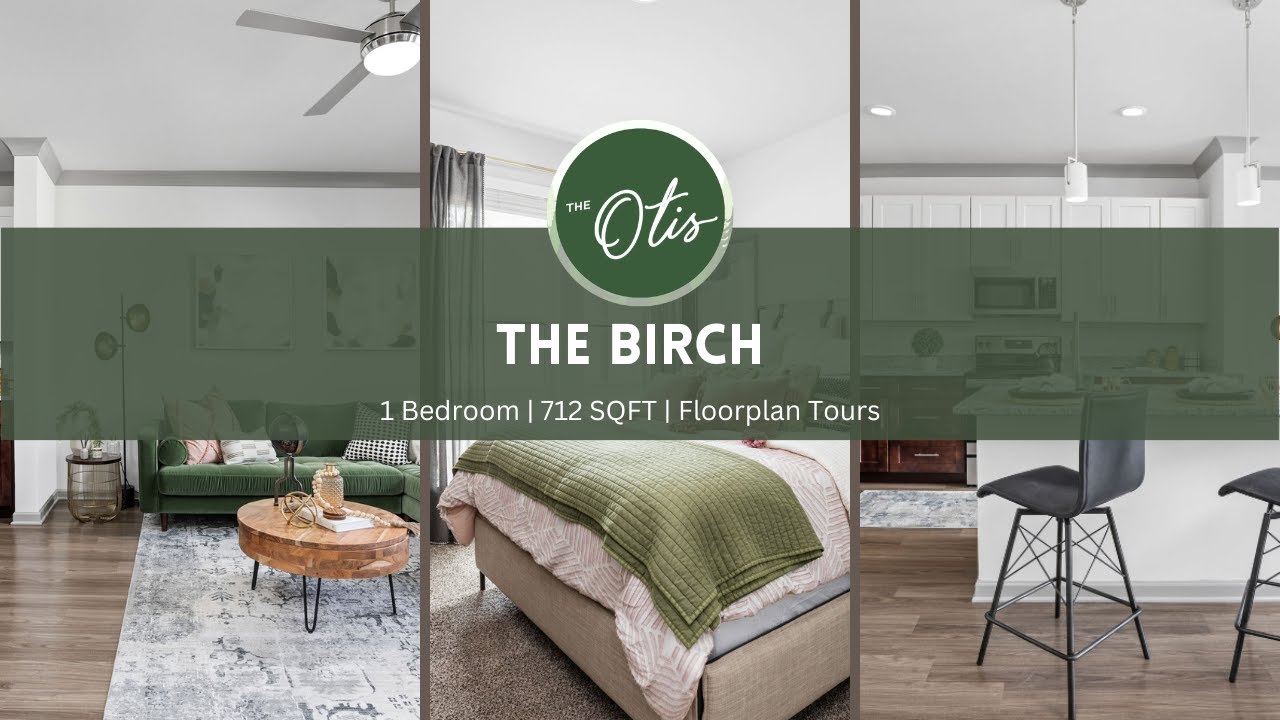 Indianapolis Apartments for Rent | 1 Bed/1 Bath Virtual Tour | 1308 - Birch 712 SQFT
