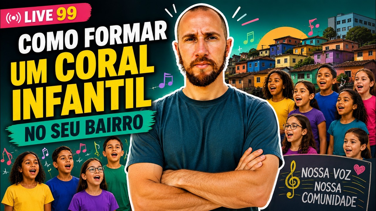 Como formar um Coral Infantil no seu Bairro