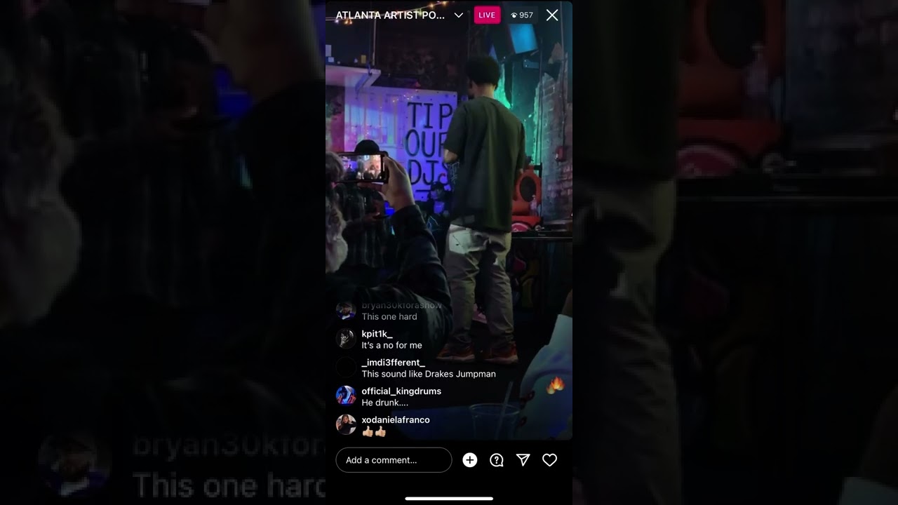 LIVES YOU MISSED| ZO IN ATLANTA AT AN ARTIST POPUP|PRODUCERS