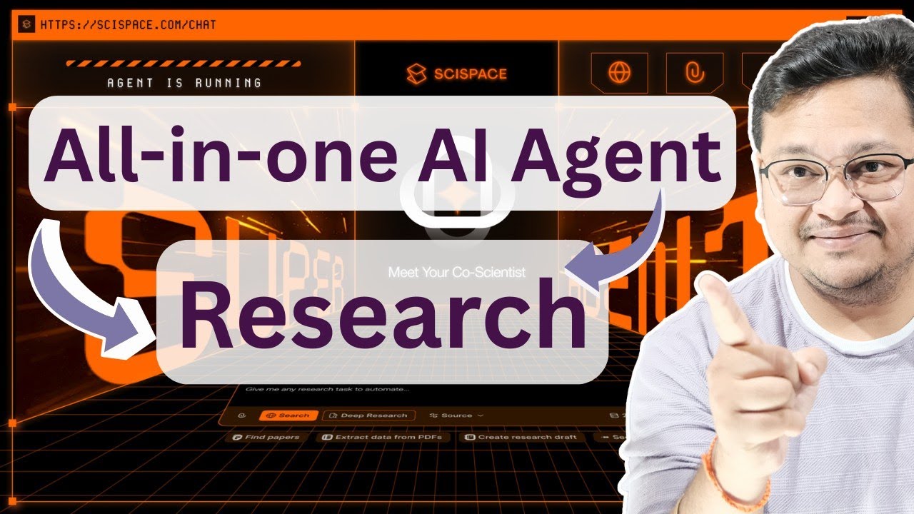 SciSpace Agent: All-in-one AI tools for Students and Researchers || Hinglish