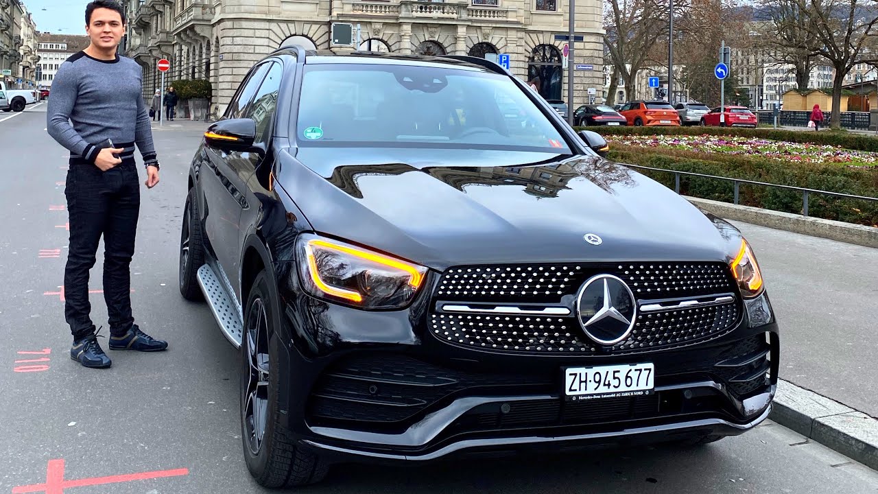 Mercedes GLC 300 AMG 2021 года — новый внедорожник GLC 300d. Полный обзор интерьера и экстерьера.