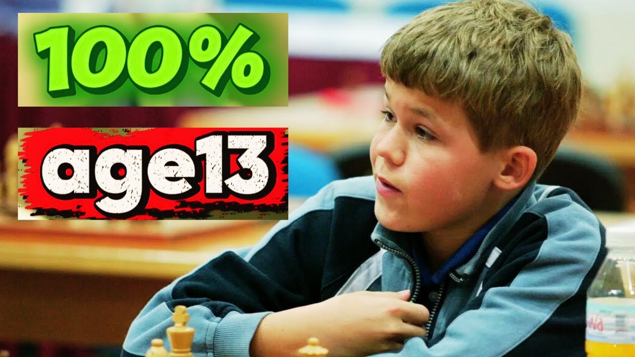 13-Year-Old Magnus Crushed a Grandmaster in 19 Moves! (100% Accuracy)