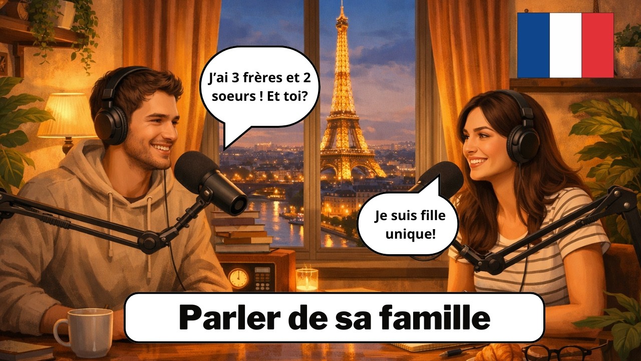 Real Life French Dialogues | Family for Beginners