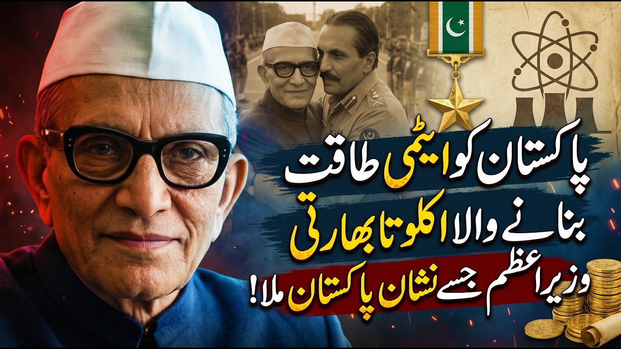 The Indian PM Who Saved Pakistan's Nuclear Program | Morarji Desai, Kahuta & RAW Secrets