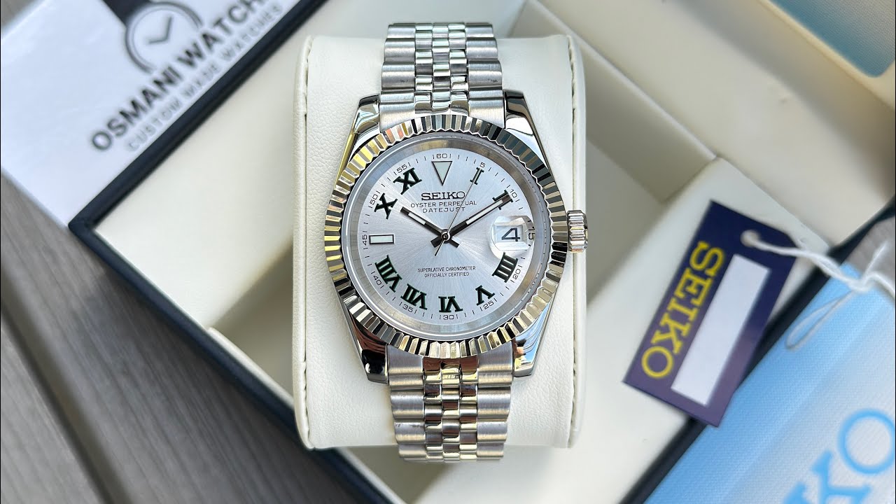 Seiko Mod DateJust Wimbledon Build