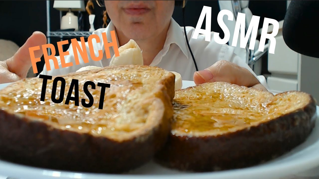 ASMR FRENCH TOAST EATING SOUNDS.🍞🍯