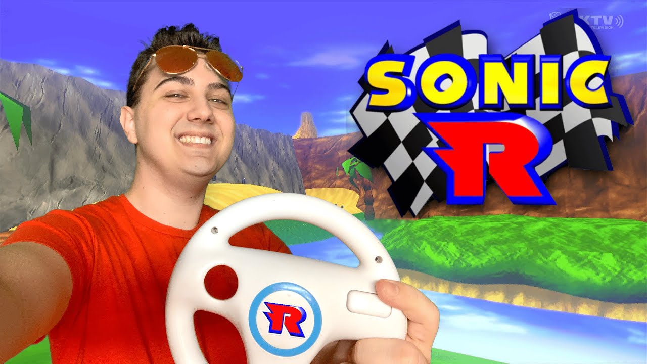Playing SONIC R for the First Time!! Ft. @Hard_Pretzel