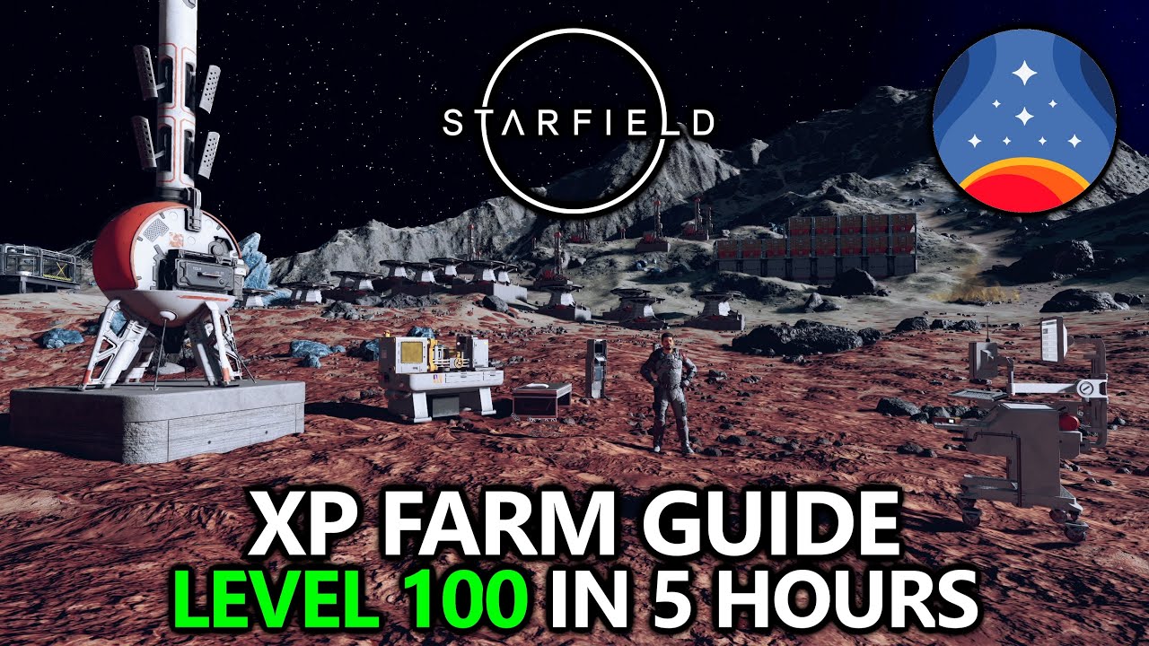 Starfield - XP Farm Guide for Outposts - Level 100 in 5 Hours Tutorial