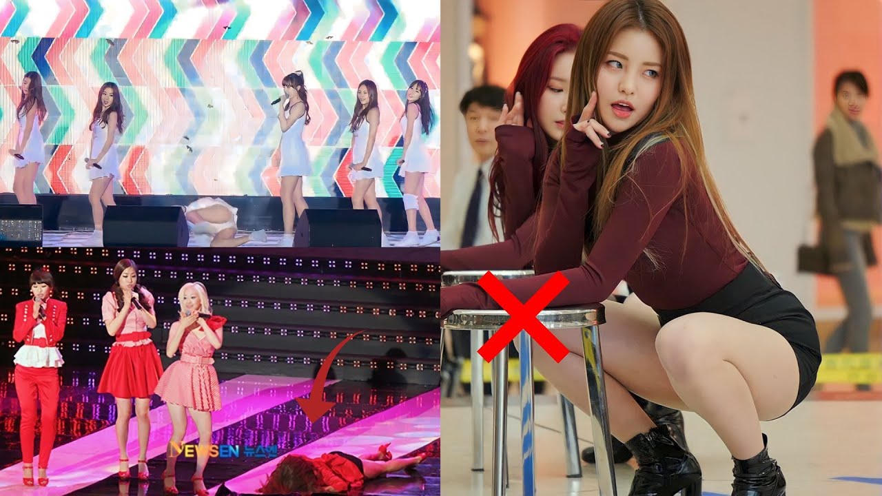 Dangerous KPOP Choreographies And Accidents