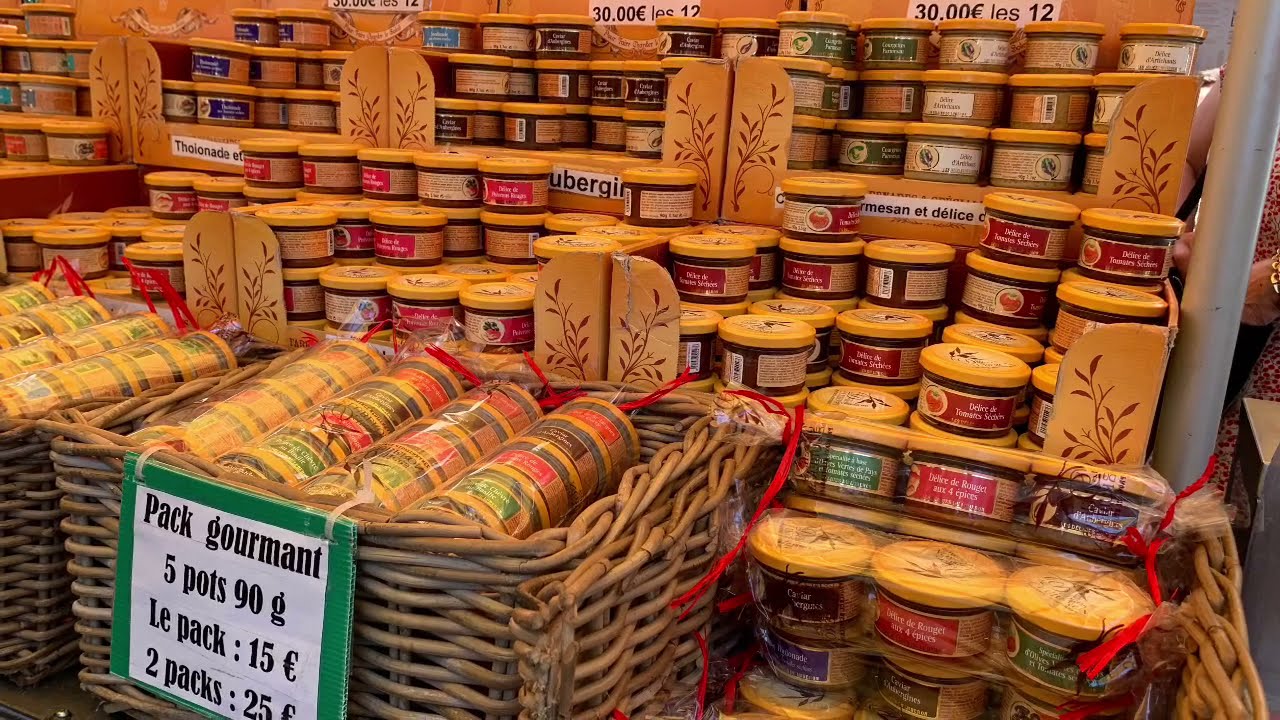 Morning Market at Gordes, France | Math Real Life Application