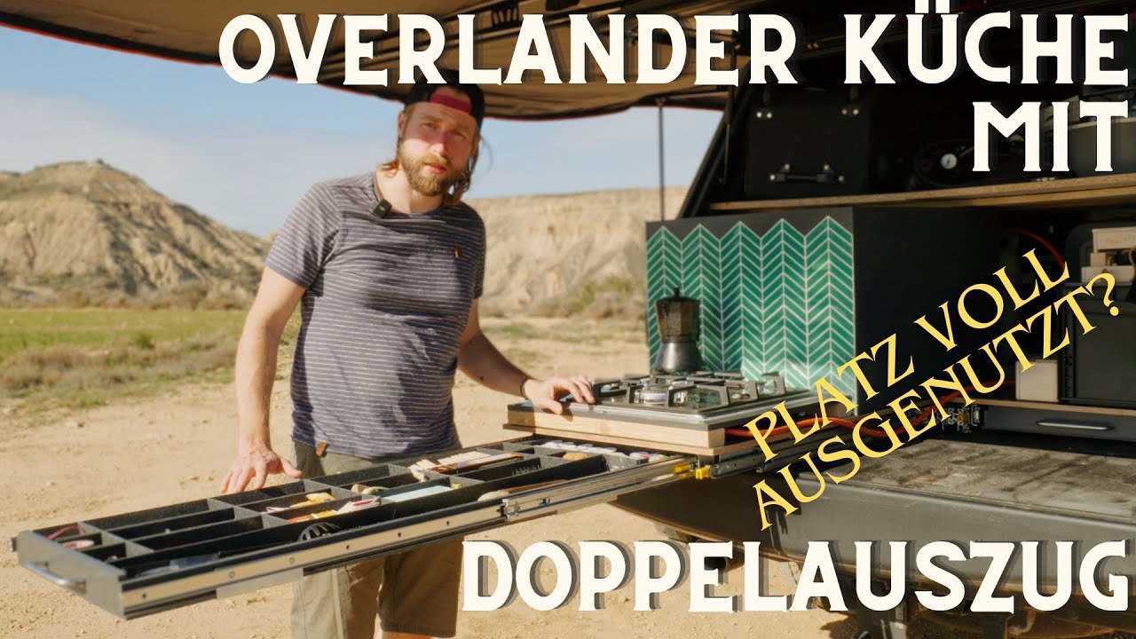 Overlander Küche & Schubladensystem im Dodge RAM! 4x4 Pickup Camper Ausbau