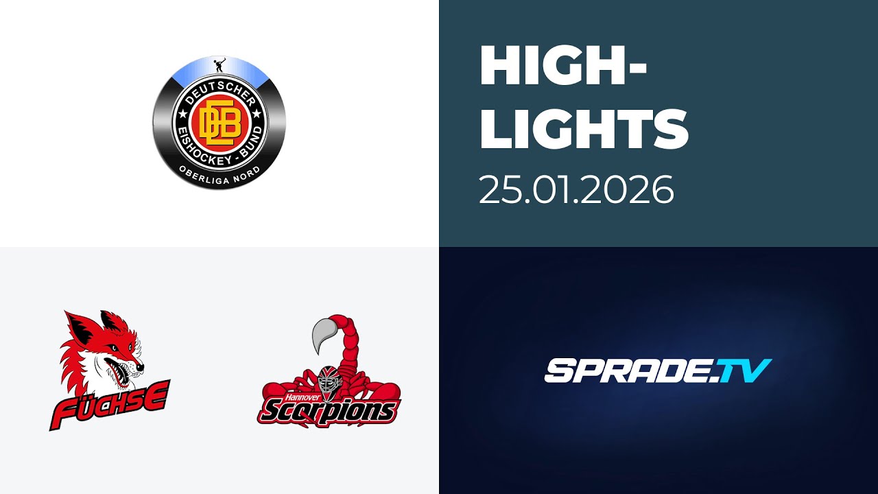 25.01.2026 - Highlights - Füchse Duisburg vs. Hannover Scorpions