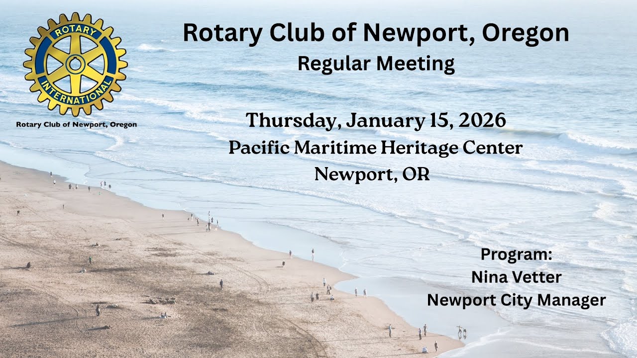 Rotary Club of Newport – General Meeting | January 15, 2026