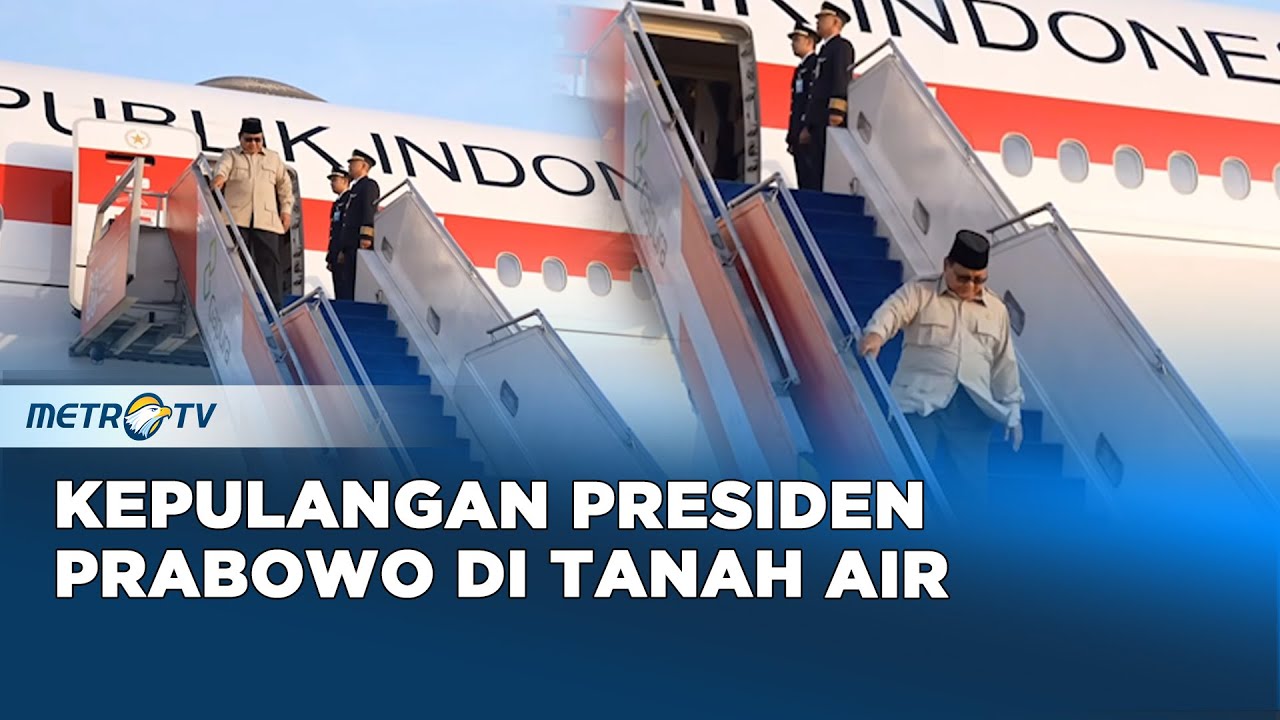 Usai Hadiri WEF Davos 2026, Presiden Prabowo Tiba di Tanah Air Sore ini