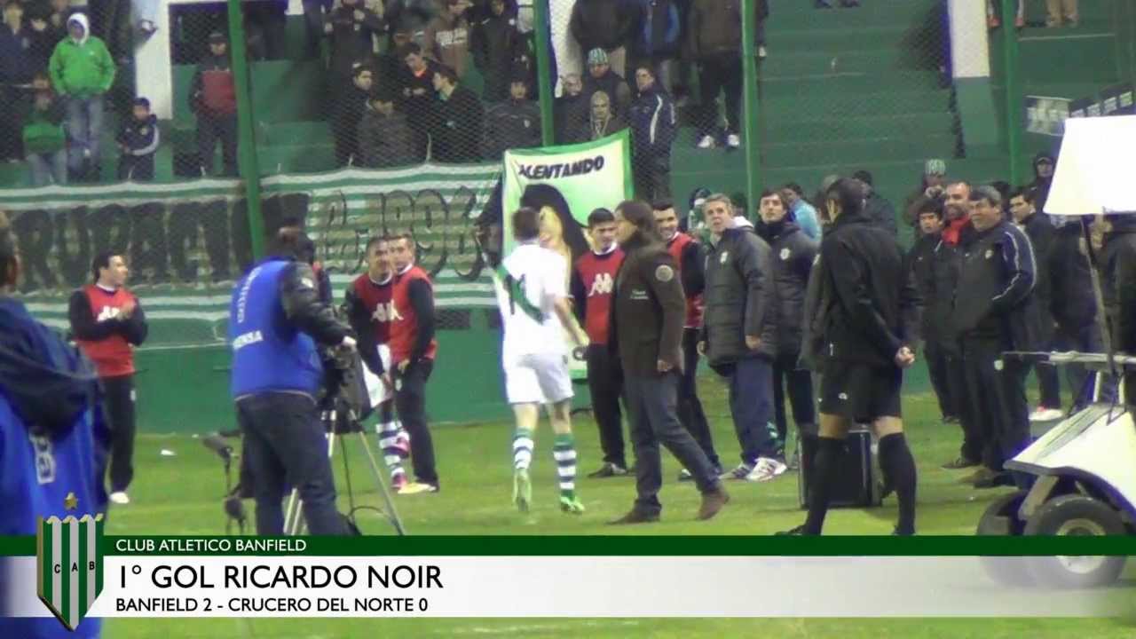 Banfield 2 - 0 Crucero del Norte / Gol de Ricardo Noir