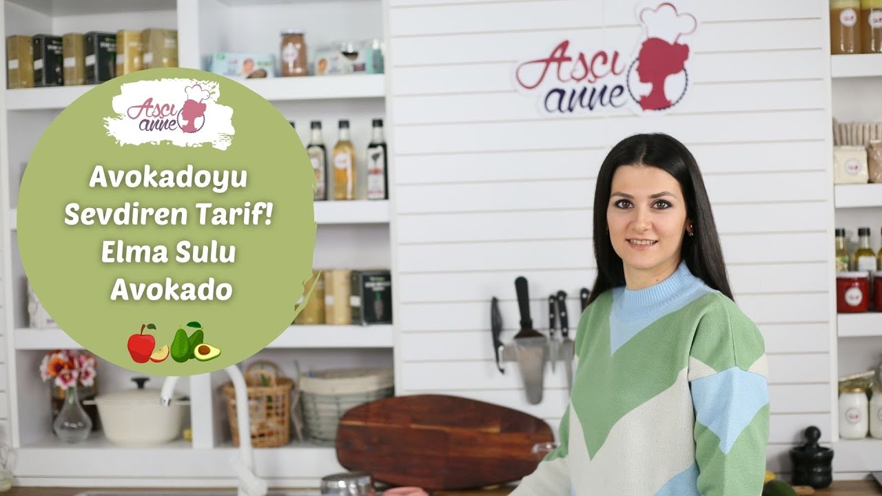 AVOKADOYU SEVDİREN TARİF! Elma Sulu Avokado | Aşçı Anne ile Ek Gıda Tarifleri